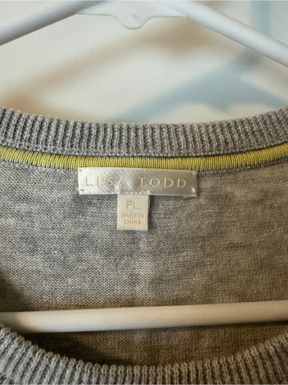 Lisa Todd Linen Blend Flamingo Sweater